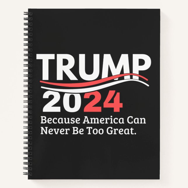 trump 2024 bumper notebook (Front)