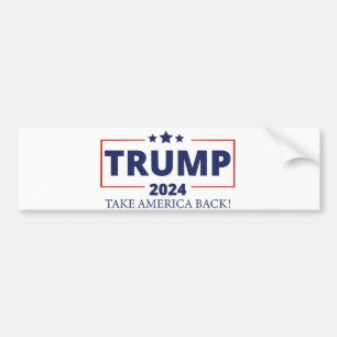 Trump 2024 bumper sticker