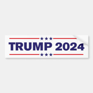 Trump 2024 bumper sticker