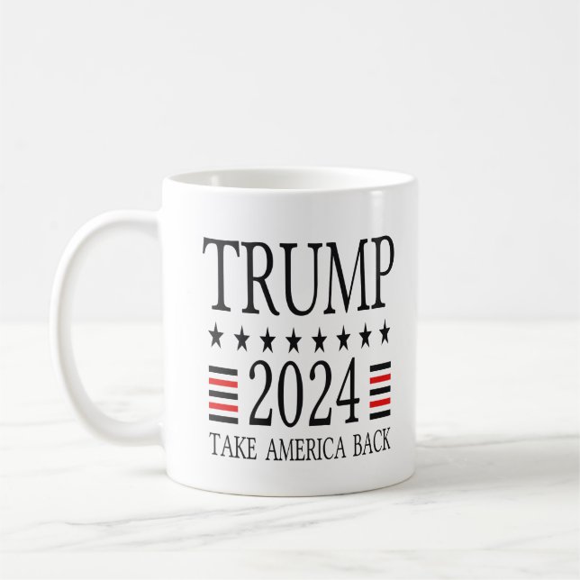 Trump 2024 Campaign Mug (Left)