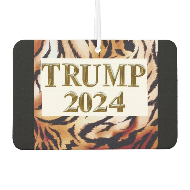 TRUMP 2024 CAR AIR FRESHENER (Front)