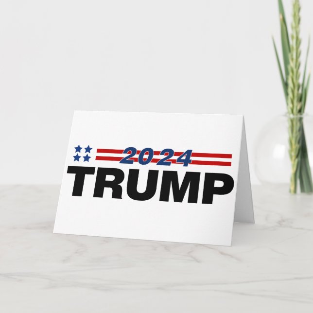 Trump 2024 card (Front)