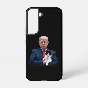 Trump 2024 Cat MAGA Funny Trump Cat Samsung Galaxy Case