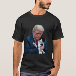 Trump 2024 Cat Mega Funny Trump Cat T-Shirt
