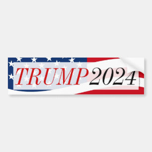 Trump 2024 Classic American Bumper Sticker