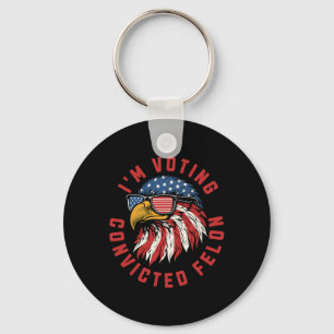 Trump 2024 Convicted Felon I'm Voting Republican S Key Ring
