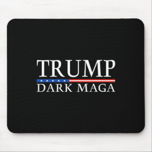 Trump 2024 Dark Mega President Donald Trump Mouse Pad
