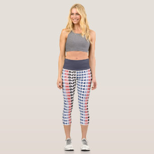 Trump 2024 DJT Capri Leggings