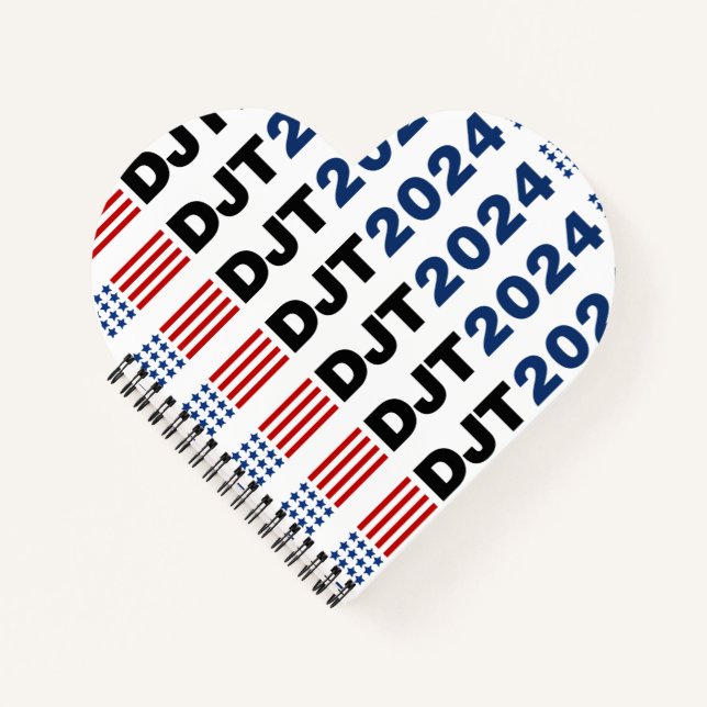 Trump 2024 DJT Notebook (Front)