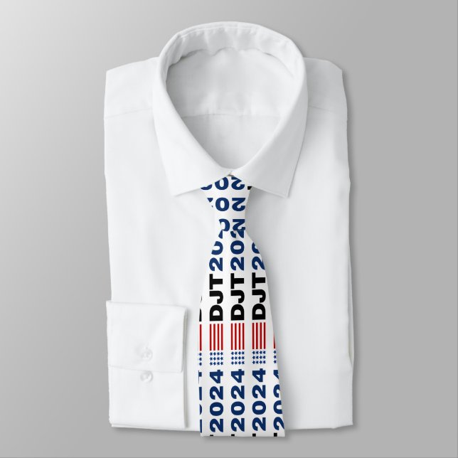 Trump 2024 DJT Tie (Tied)