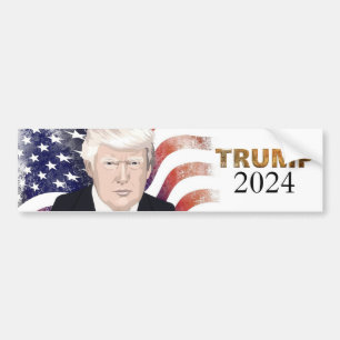 TRUMP 2024 Election Bumper Sticker