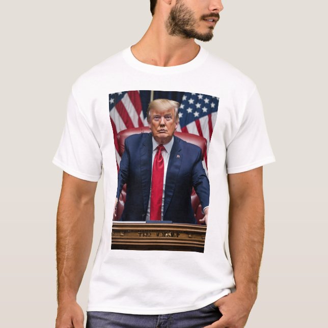 Trump 2024 Election T-Shirt (Front)