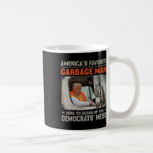 Trump 2024 Election Trump Garbage Man Vote Trump P Coffee Mug