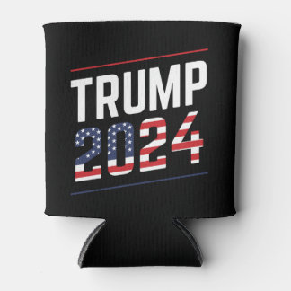 Trump 2024 Fan Design Can Cooler