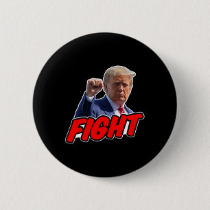 Trump 2024 Fight For Rights To Vote Republican 6 Cm Round Badge