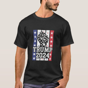 Trump 2024 Fist Outlaw Hillbilly J.D.Vance 2024 T-Shirt