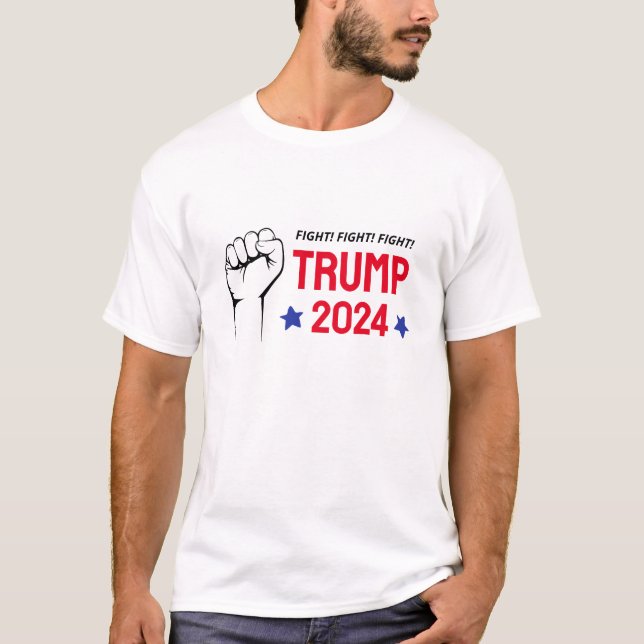 TRUMP 2024 Fist T-Shirt (Front)