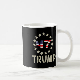 Trump 2024 Flag (on Byck) Take America Ck Trump Fl Coffee Mug