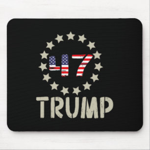 Trump 2024 Flag (on Byck) Take America Ck Trump Fl Mouse Pad