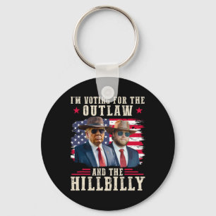 Trump 2024 Flag Outlaw Hillbilly J.d.vance 2024 Do Key Ring
