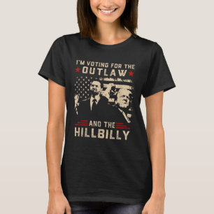 Trump 2024 Flag Outlaw Hillbilly J.d.vance 2024 T-Shirt