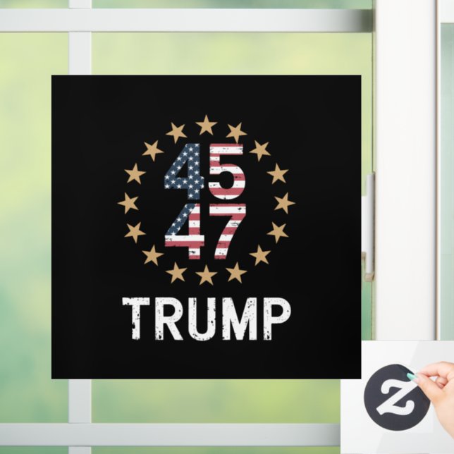 Trump 2024 Flag Take America Back Trump 45 47  (Home)