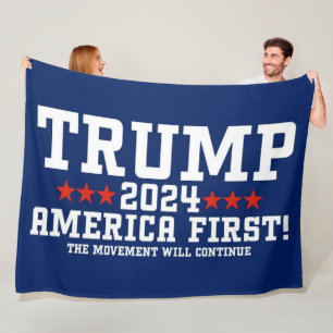 TRUMP 2024 FLEECE BLANKET