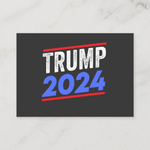 Trump 2024 For President Donald Jr. Maga Election Business Card