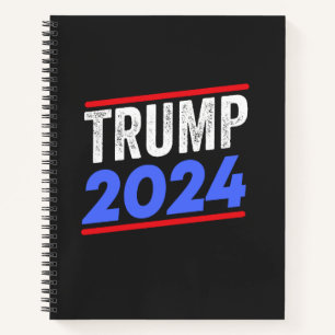 Trump 2024 For President Donald Jr. Maga Election Notebook