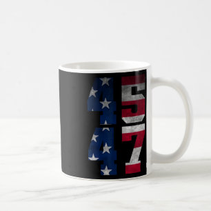Trump 2024 For President Us Flag  Coffee Mug