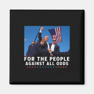 Trump 2024 For The People Magnet