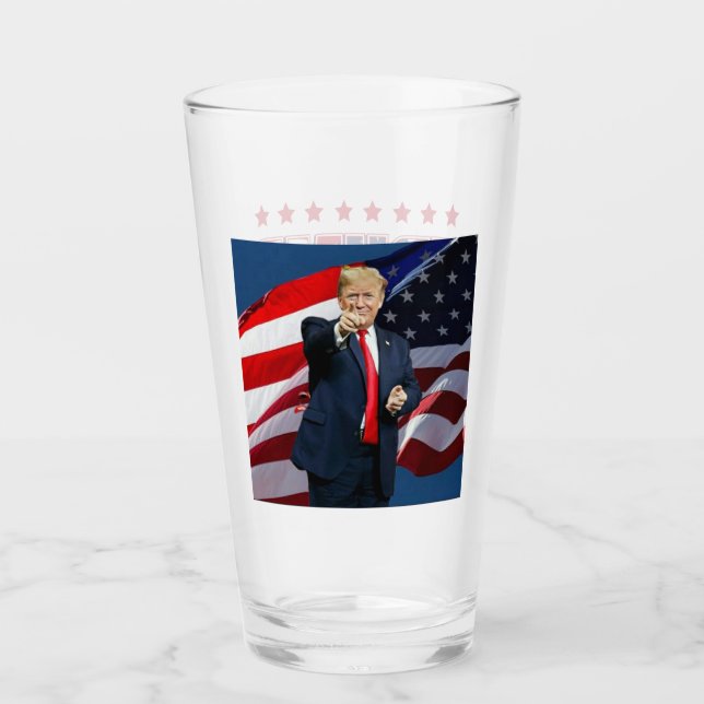 Trump 2024 glass (Front)