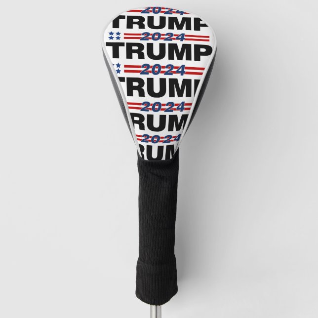 Trump 2024 golf head cover (Front)