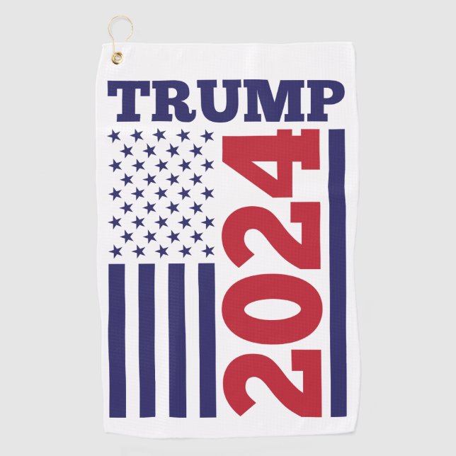 Trump 2024 golf towel (Front)
