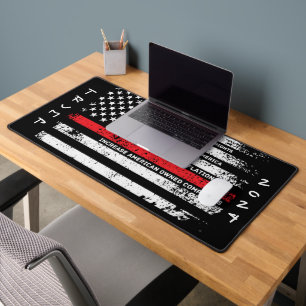 Trump 2024 Gun Rights Art Personalized Desk Mat