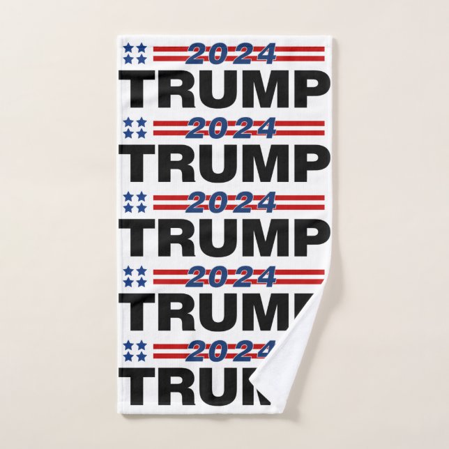 Trump 2024 hand towel (Hand Towel)