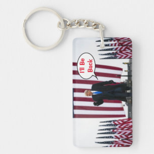 Trump 2024 I'll Be Back Key Ring