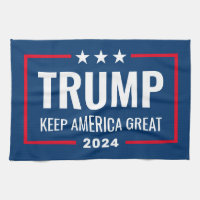 Trump 2024 Keep America Great - blue red