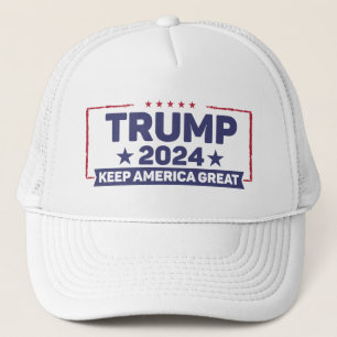 Trump 2024 - Keep America Great Trucker Hat