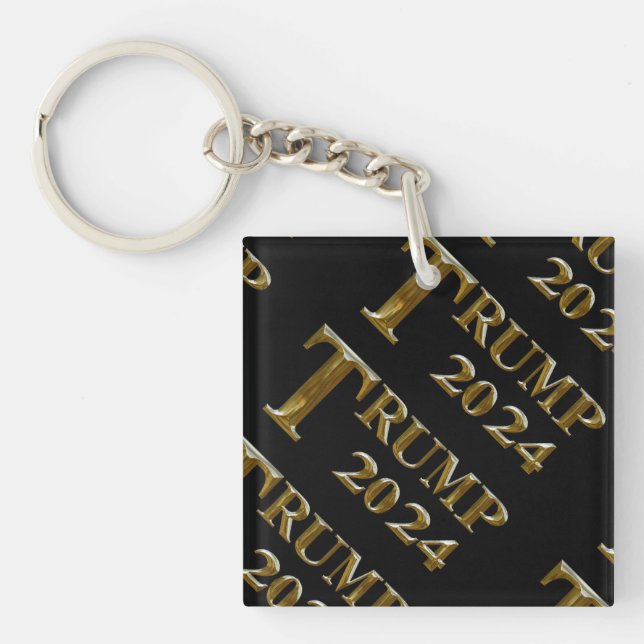 TRUMP 2024  KEY RING (Front)
