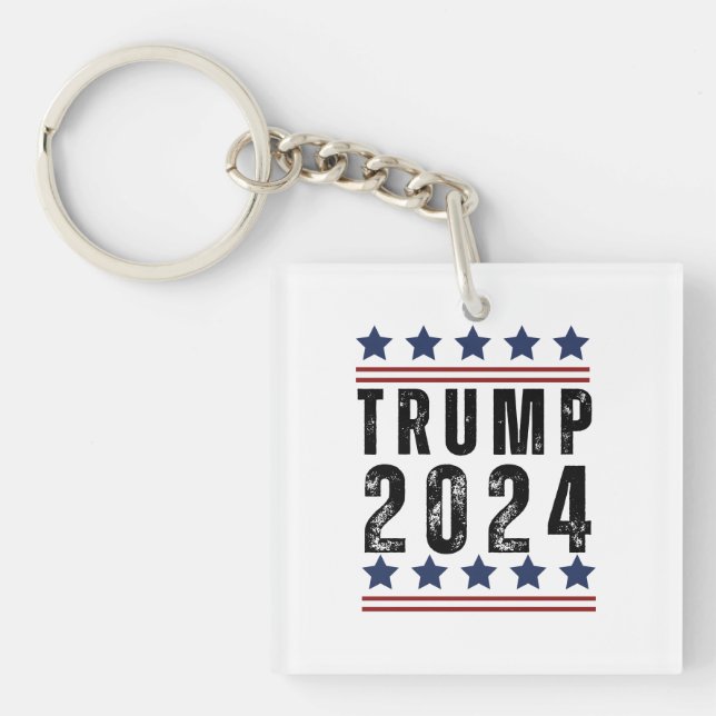 Trump  2024 key ring (Front)