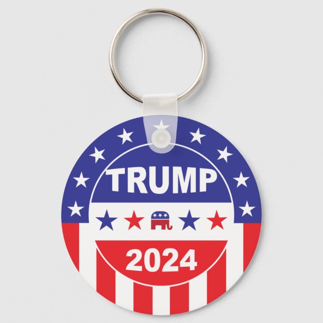 TRUMP 2024 KEY RING (Front)