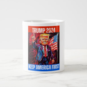 TRUMP 2024 LARGE COFFEE MUG