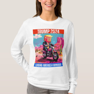 TRUMP 2024 LEADING AMERICA FORWARD T-Shirt