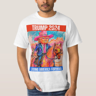 TRUMP 2024 LEADING AMERICA FORWARD T-Shirt