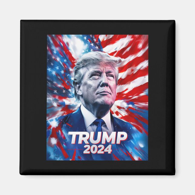Trump 2024  magnet (Front)