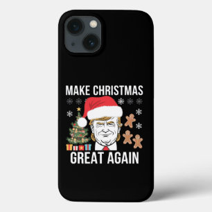 Trump 2024 Make Christmas Great Again Election iPhone 13 Case