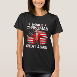 Trump 2024 Make Christmas Great Again Funny Trump T-Shirt