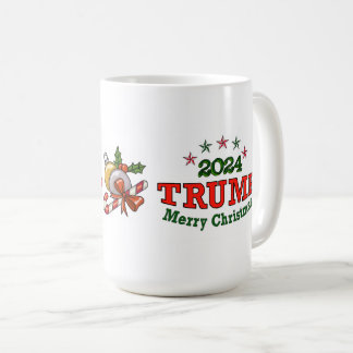 Trump 2024 Merry Christmas Coffee Mug
