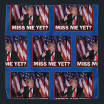 Trump 2024 Miss Me Yet Bandana<br><div class="desc">Trump 2024 Miss Me Yet</div>